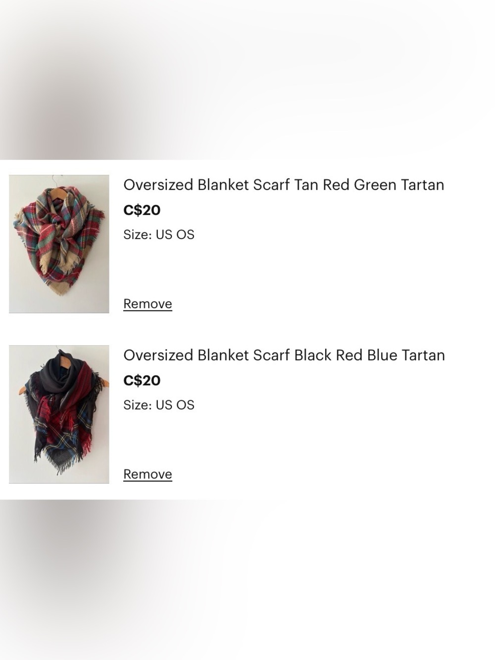 Bundle listing for PG